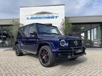 Mercedes-benz AMG G63 Facelift - Grijs kenteken Carbon Pack., Automaat, Gebruikt, Blauw, 2 stoelen
