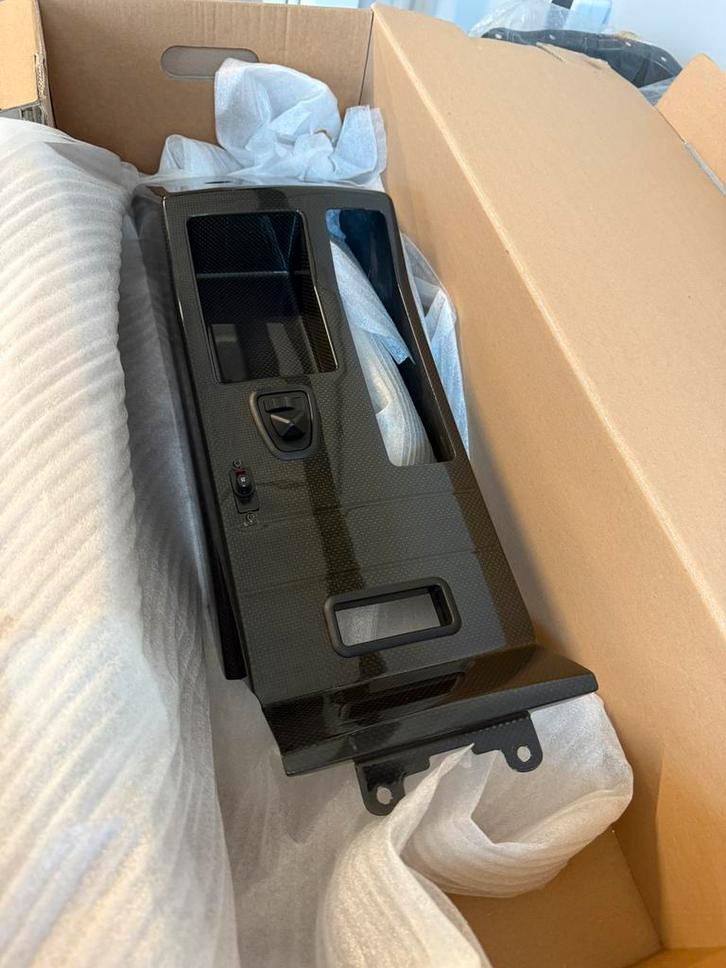 OEM BMW E46 M3 CSL Carbon Middenconsole - 51167895578, Auto-onderdelen, Dashboard en Schakelaars, BMW, Gebruikt, Ophalen