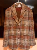 Blazer en rok Expressions mt 38 wol, warme herfstkleuren, Verzenden, Zo goed als nieuw, Maat 38/40 (M), Bruin