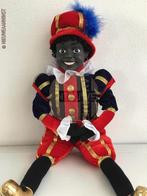 Authentieke V&D etalage zwarte Piet pop - 60cm, rood/blauw, Diversen, Verzenden, Zo goed als nieuw