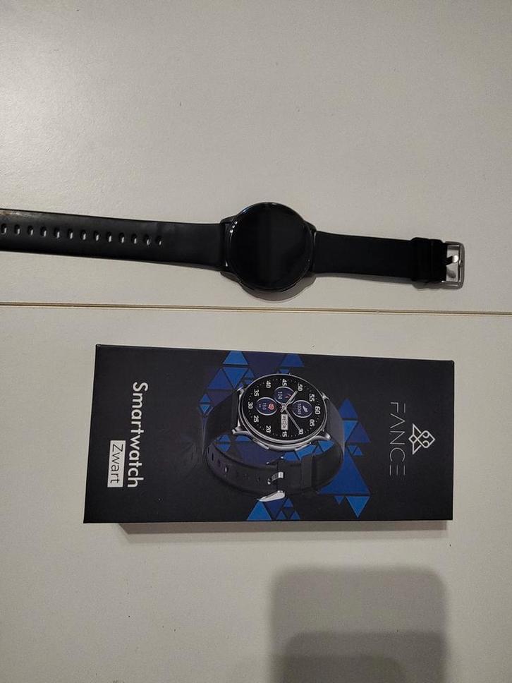 Fance smartwatch uitstekende staat, Sieraden, Tassen en Uiterlijk, Smartwatches, Zo goed als nieuw, Android, Zwart, Afstand, Calorieverbanding