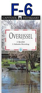 F6 Fietskaart Overijssel Ijsseldal / Sallandse Heuvelrug, Boeken, Atlassen en Landkaarten, Verzenden, 2000 tot heden, Landkaart