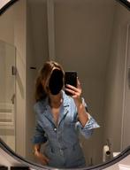 Jumpsuit denim Mango, Kleding | Dames, Jumpsuits, Mango, Blauw, Ophalen of Verzenden, Zo goed als nieuw