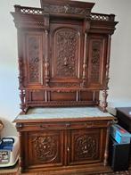 Henri deux kasten met marmerplaat, Antiek en Kunst, Ophalen of Verzenden