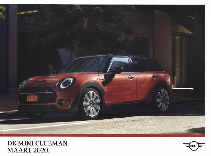 Brochure Mini Clubman 2020, Boeken, Auto's | Folders en Tijdschriften, Gelezen, Overige merken, Ophalen of Verzenden