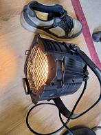 Industriële Theaterlamp - Stoer Design omgebouwd naar ledlam, Ophalen of Verzenden, Gebruikt, Minder dan 50 cm