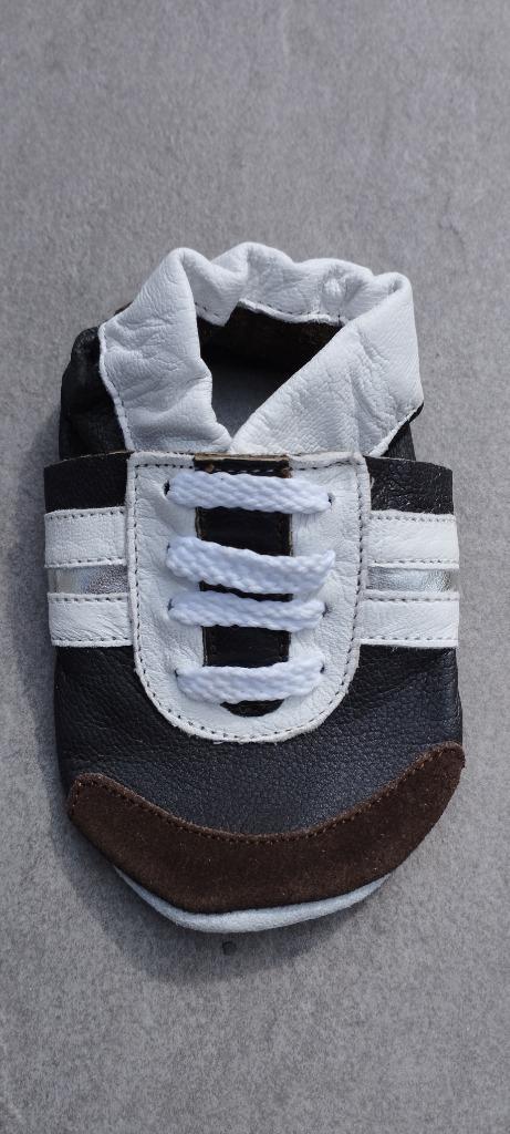 Baby schoentjes Aapie zwart wit, maat L (14cm) – NIEUW, Kinderen en Baby's, Kinderkleding | Schoenen en Sokken, Nieuw, Schoenen