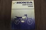 Honda XR500 1979 motorcycle shop manual XR 500, Motoren, Ophalen of Verzenden, Honda