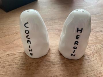 D. Shrig Heroïne & Cocaïne Peper en Zoutstel beschikbaar voor biedingen