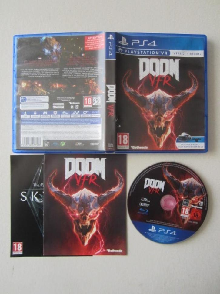 Doom VR Playstation 4 PS4, Spelcomputers en Games, Games | Sony PlayStation 4, Zo goed als nieuw, Shooter, 1 speler, Vanaf 18 jaar