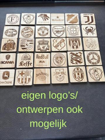 Eigen onderzetters ontwerpen beschikbaar voor biedingen