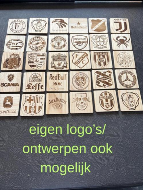 Eigen onderzetters ontwerpen, Sport en Fitness, Voetbal, Zo goed als nieuw, Ophalen of Verzenden