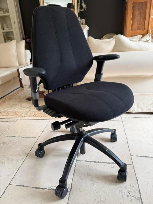 RH Logic 300 bureaustoel, Huis en Inrichting, Bureaustoelen, Zo goed als nieuw, Bureaustoel, Zwart, Ergonomisch, Ophalen