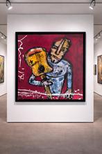 Schilderij door Hein van Houten, Ophalen