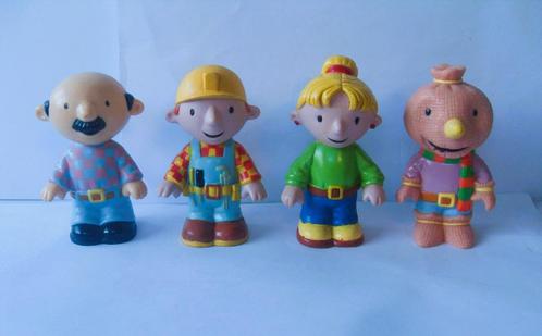 4 Bob De Bouwer Figuurtjes, Verzamelen, Poppetjes en Figuurtjes, Zo goed als nieuw, Ophalen of Verzenden