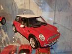 Mini cooper rood  /red 1:18, Ophalen of Verzenden, Zo goed als nieuw