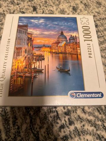 Clementoni Puzzel Venetië - 1000 Stukjes - Nieuw beschikbaar voor biedingen
