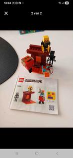 Lego minecraft de lavastrijd 21266, Ophalen of Verzenden, Zo goed als nieuw