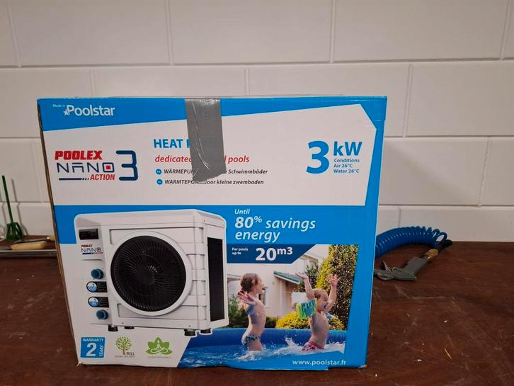 Zwembad warmtepomp Poolex Nano Action 3kw, Tuin en Terras, Zwembad-toebehoren, Zo goed als nieuw, Ophalen of Verzenden