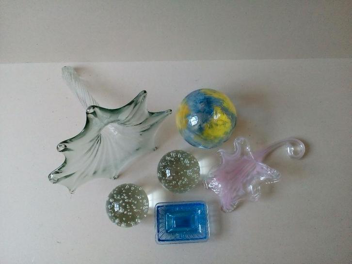 Glas decoraties.Allerlei.Vintage.Prijs per stuk vanaf, Antiek en Kunst, Curiosa en Brocante, Ophalen of Verzenden