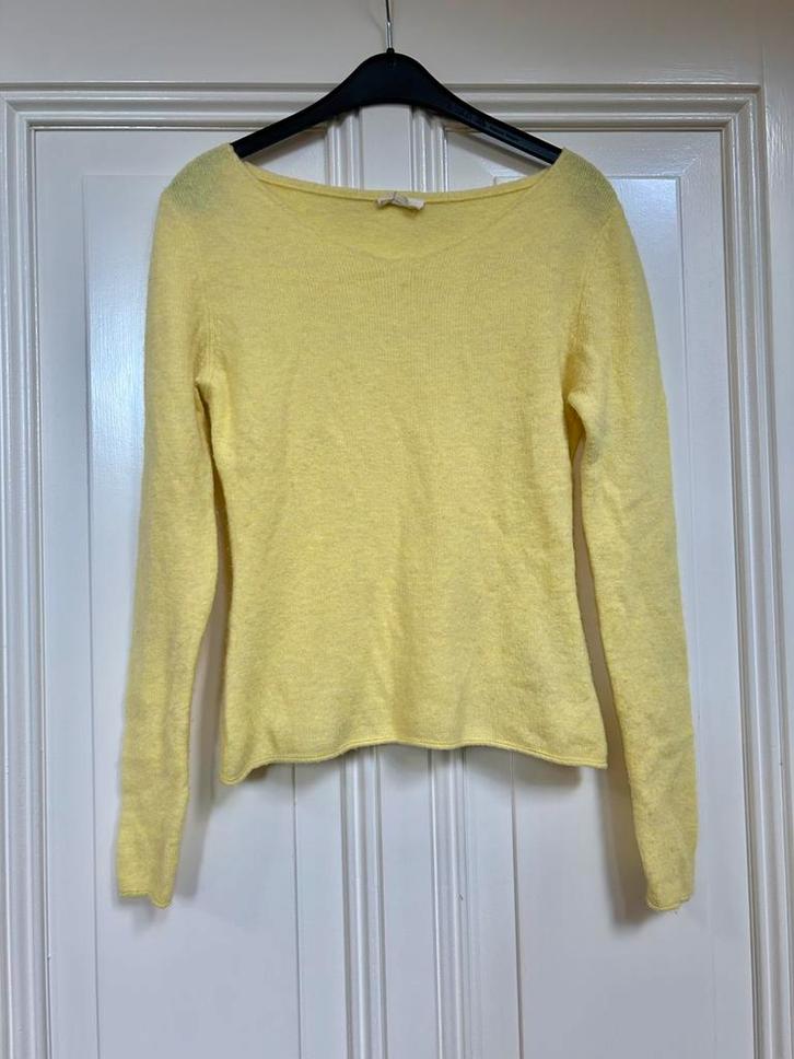 American Vintage gele trui maat S/M, Kleding | Dames, Truien en Vesten, Zo goed als nieuw, Maat 38/40 (M), Geel, Ophalen of Verzenden