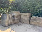 Tegels gratis af te halen, Tuin en Terras, Ophalen, Gebruikt, 10 m² of meer, Beton
