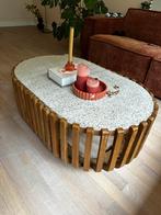 Unieke terrazzo salontafel, Huis en Inrichting, Tafels | Salontafels, Ophalen, 100 tot 150 cm, 50 tot 100 cm, Zo goed als nieuw