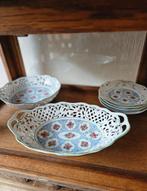 Schumann Bavaria porselein – 4 bordjes, 2 schalen, Antiek en Kunst, Antiek | Servies los, Ophalen of Verzenden