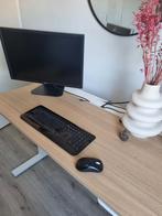 Tafelblad / bureaublad + insteekmodule Mittzon, Huis en Inrichting, Bureaus, Ophalen, Zo goed als nieuw