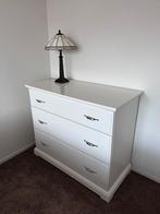 Witte ladekast, commode, Ophalen, Gebruikt, 50 tot 100 cm, 3 of 4 laden