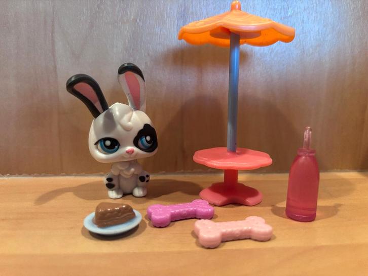 Konijn #PP4 / Haas Pet Bakery - Littlest Pet Shop LPS Hasbro, Verzamelen, Poppetjes en Figuurtjes, Zo goed als nieuw, Ophalen of Verzenden