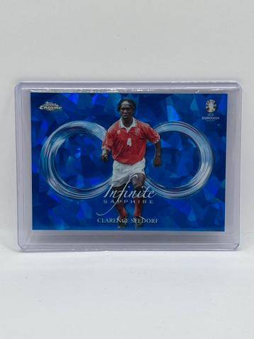 Clarence Seedorf - Topps chrome Sapphire - Infinite casehit beschikbaar voor biedingen