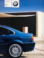 BMW 3-serie Coupe (E46) brochure/auto folder '99 '00 '03, Ophalen of Verzenden, Zo goed als nieuw, BMW