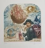 Exlibris / Ex libris David Bekker, de Vliegende Hollander, Antiek en Kunst, Verzenden