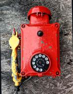 Duitse bunkertelefoon T&N 1934 (Tweede Wereldoorlog), Ophalen of Verzenden, Gebruikt, Met draaischijf