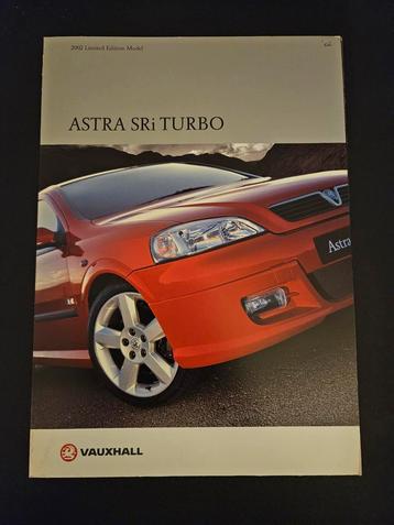 Brochure Vauxhall Astra SRi Turbo 2002 beschikbaar voor biedingen