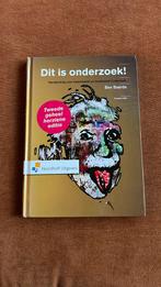 B. Baarda - Dit is onderzoek!, Boeken, Economie, Management en Marketing, B. Baarda, Ophalen of Verzenden, Zo goed als nieuw