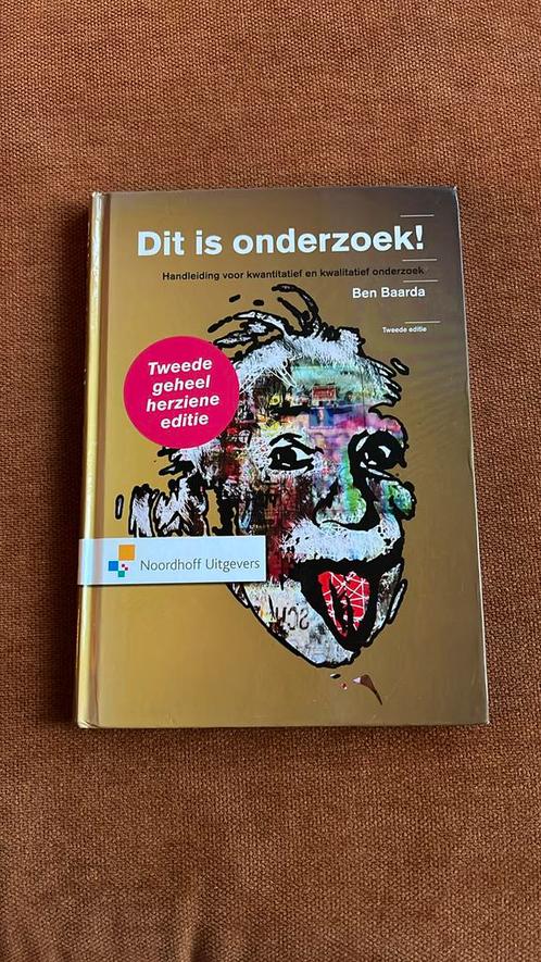 B. Baarda - Dit is onderzoek!, Boeken, Economie, Management en Marketing, Zo goed als nieuw, Ophalen of Verzenden