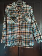 Pieces houthakkers geblokte blouse maat S z.g.a.n., Pieces, Ophalen of Verzenden, Zo goed als nieuw, Maat 36 (S)