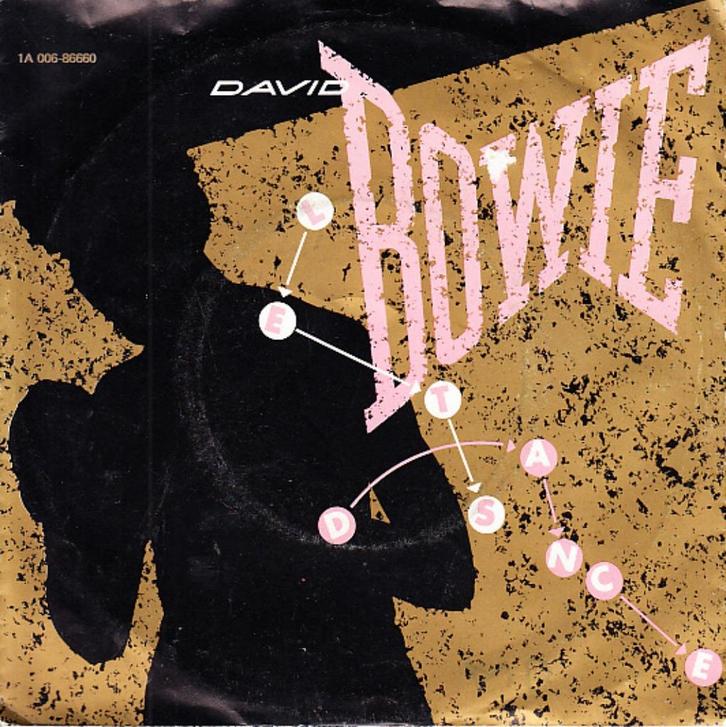 david bowie - let's dance  (1983), Cd's en Dvd's, Vinyl Singles, Single, Pop, 7 inch, Ophalen of Verzenden