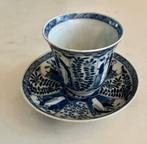 Beker en schotel met Lange Lijs decoratie, Ophalen of Verzenden