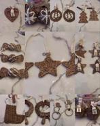Riviera Maison Rotan Kerst Ornamenten, Ophalen of Verzenden, Zo goed als nieuw