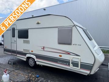 Beyerland Sprinter Sport 470 TKM / 6 persoons / voortent beschikbaar voor biedingen
