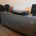 Grijze lockerkast (in goede staat), Huis en Inrichting, Kasten | Lockerkasten, Ophalen, Zo goed als nieuw