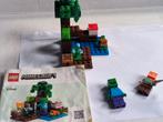 LEGO Minecraft Jungle Tree battle 21240, Ophalen of Verzenden, Zo goed als nieuw, Complete set, Lego
