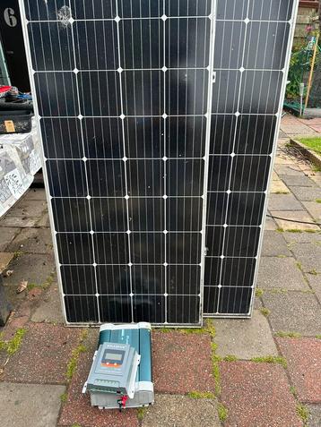 Complete zonnepanelen set met draden beschikbaar voor biedingen