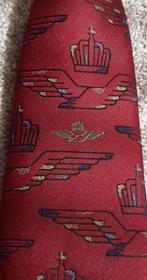 Koninklijke Luchtmacht stropdas mooi rood exemplaar, Ophalen of Verzenden, Luchtmacht, Nederland, Kleding of Schoenen