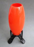Omstreeks 1920 Art Deco Nouveau Jugendstil Vaas Oranje, Antiek en Kunst, Ophalen of Verzenden
