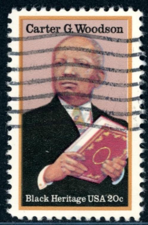 USA Verenigde Staten 2073 - Carter G. Woodson, Postzegels en Munten, Postzegels | Amerika, Gestempeld, Noord-Amerika, Ophalen of Verzenden