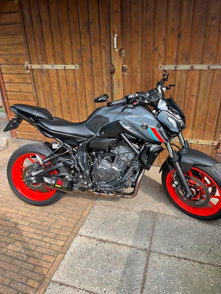 Yamaha mt07 2021 A2 35kw akrapovic (vol vermogen), Motoren, Motoren | Yamaha, Particulier, Overig, Ophalen